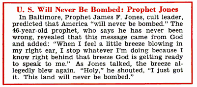 Prophet Jones prophecy